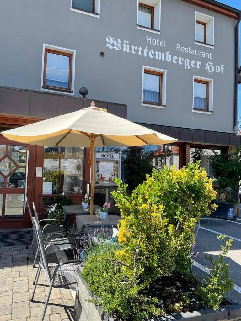 Hotel Wuerttemberger Hof Garni Rottenburg am Neckar Dış mekan fotoğraf
